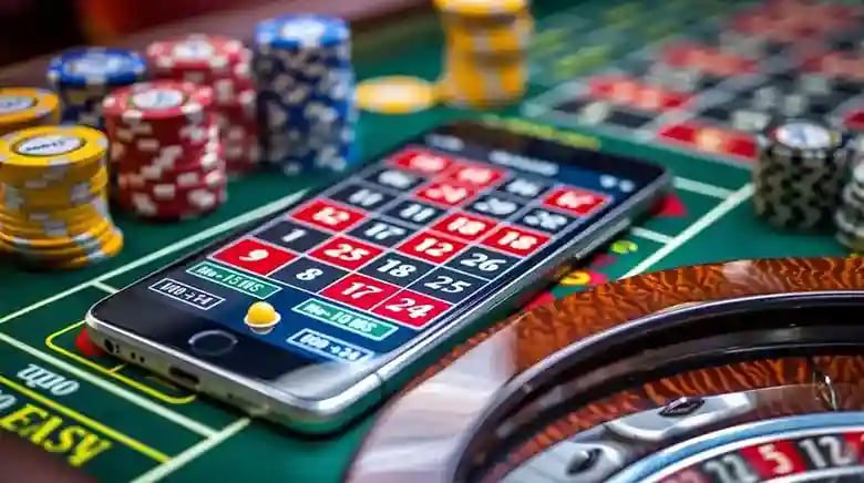 Antarmuka Baccarat live dealer ug338 di layar Android dengan tombol taruhan dan detail meja
